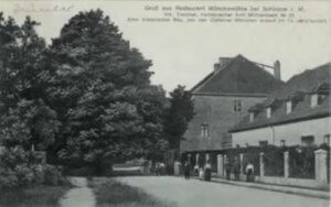 Historisches Bild der Mönchmühle Mühlenbecker Land