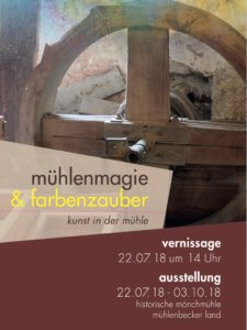 Read more about the article Mühlengalerie: 2. Kunstausstellung 2018