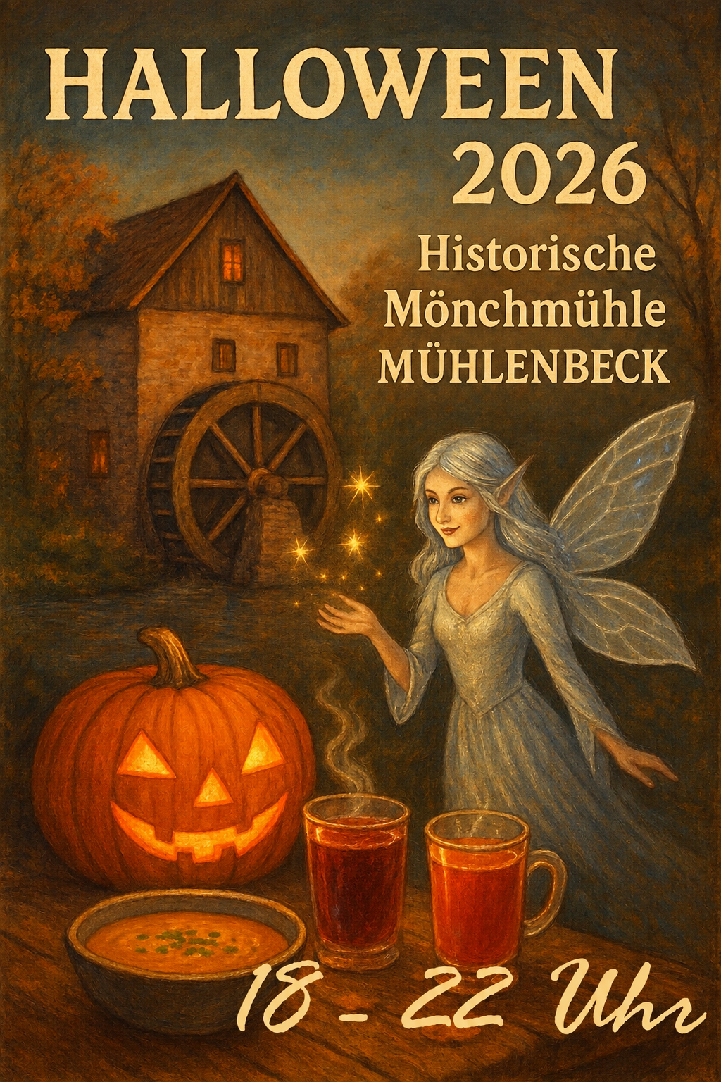 Helloween in der Historischen Mönchmühle