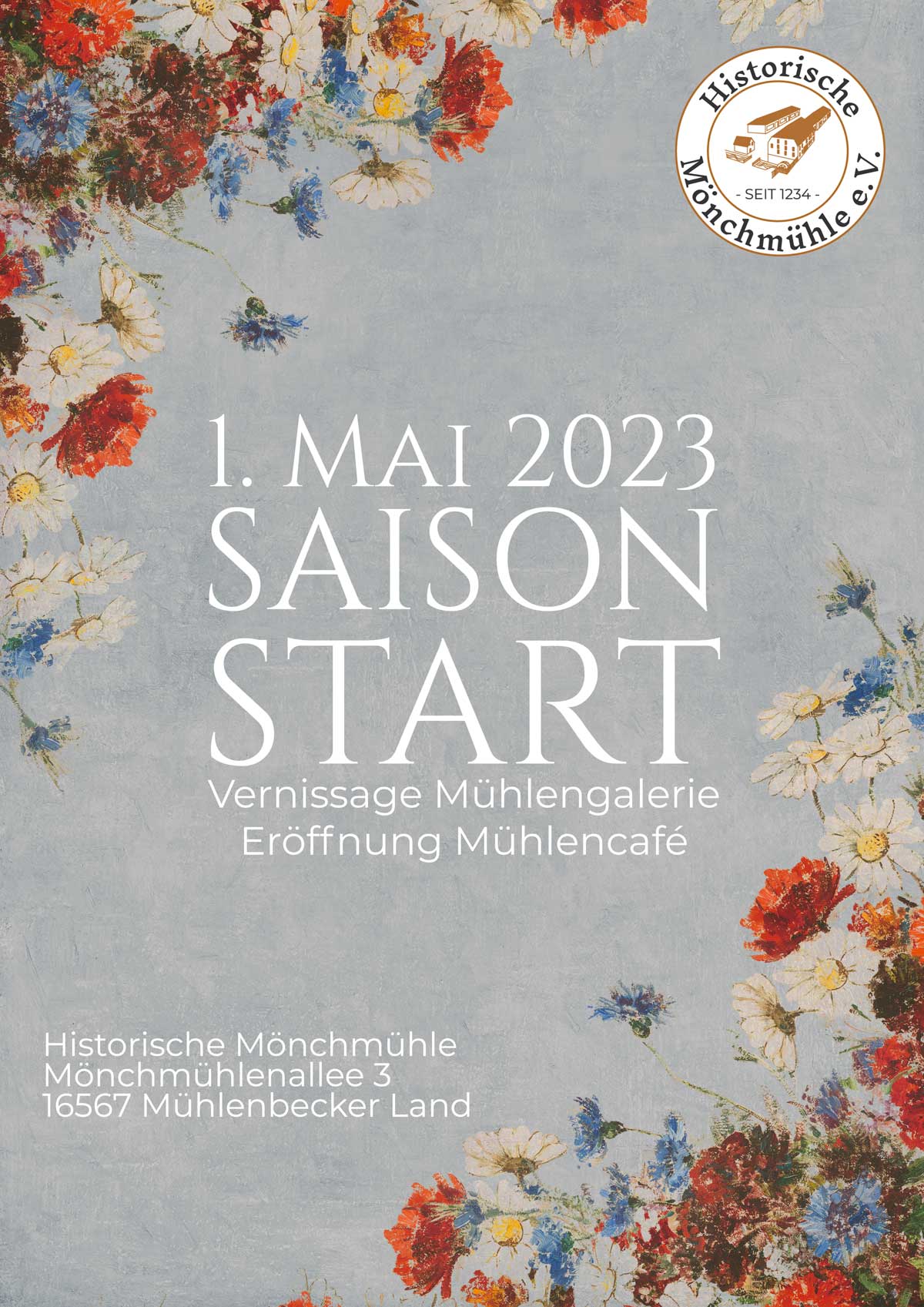 Saison-Eröffnung und Start Mühlen-Café