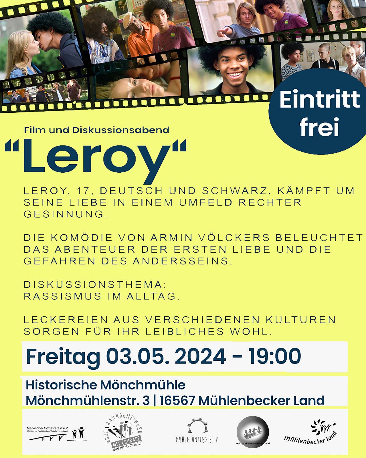 Filmvorführung und Diskussion: Leroy