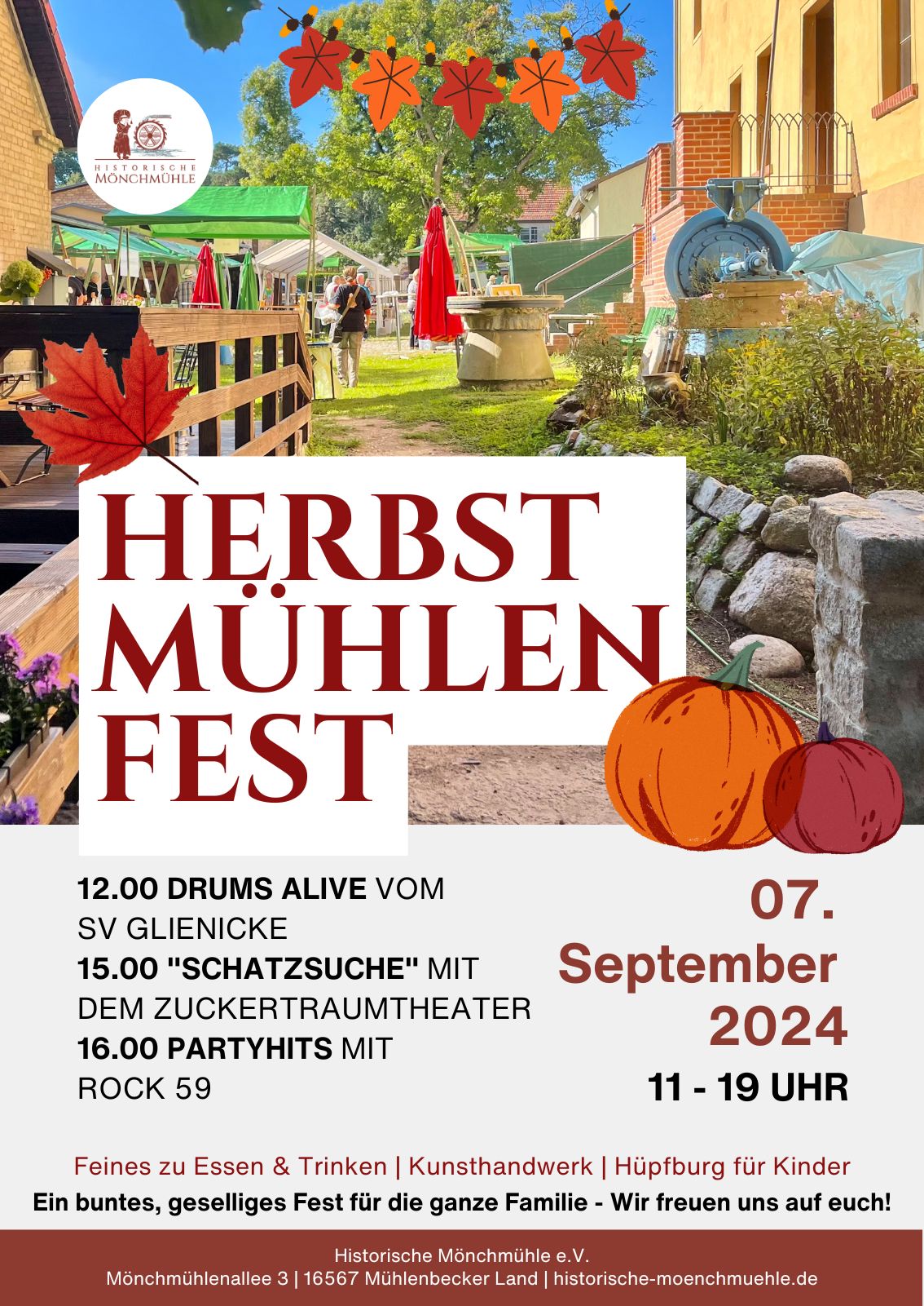 Herbst-Mühlenfest 2024